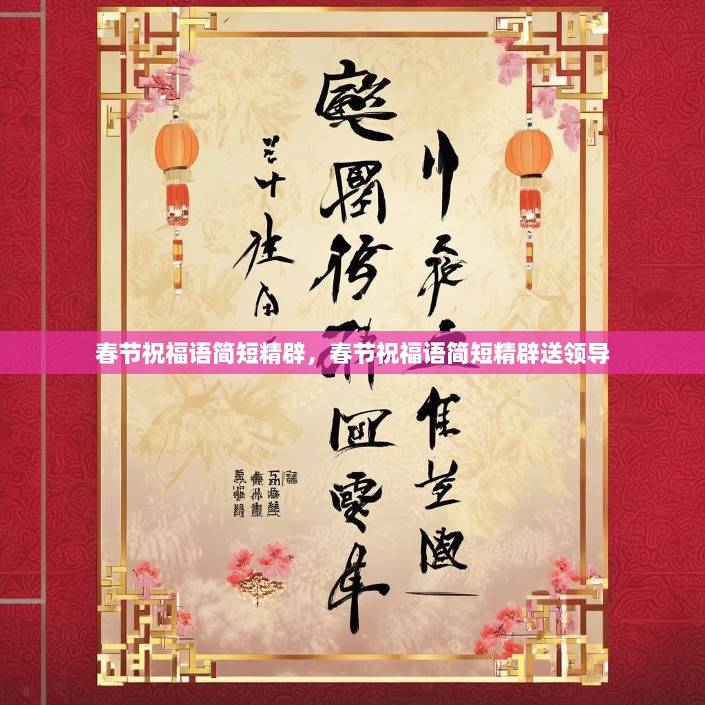 春节祝福语简短精辟，春节祝福语简短精辟送领导