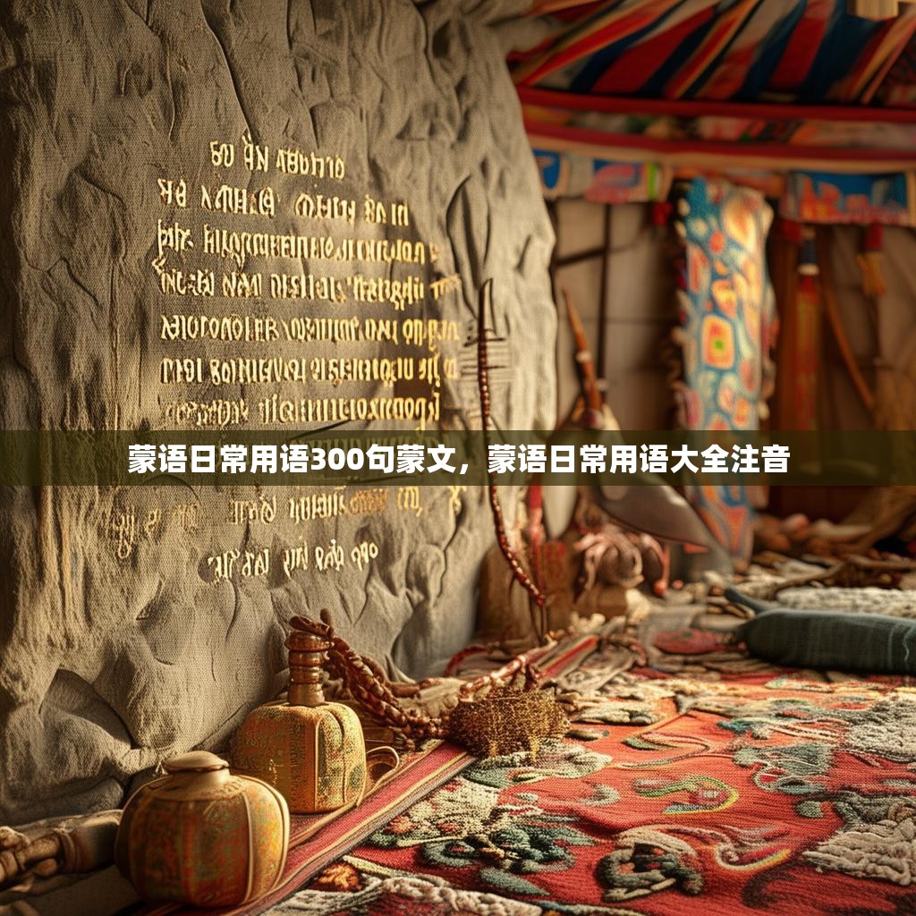 蒙语日常用语300句蒙文，蒙语日常用语大全注音