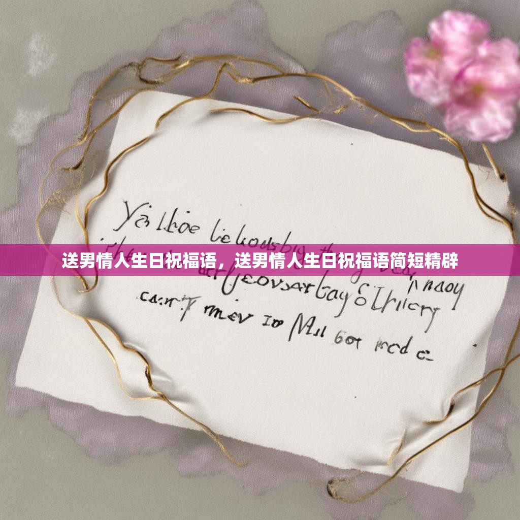 送男情人生日祝福语，送男情人生日祝福语简短精辟