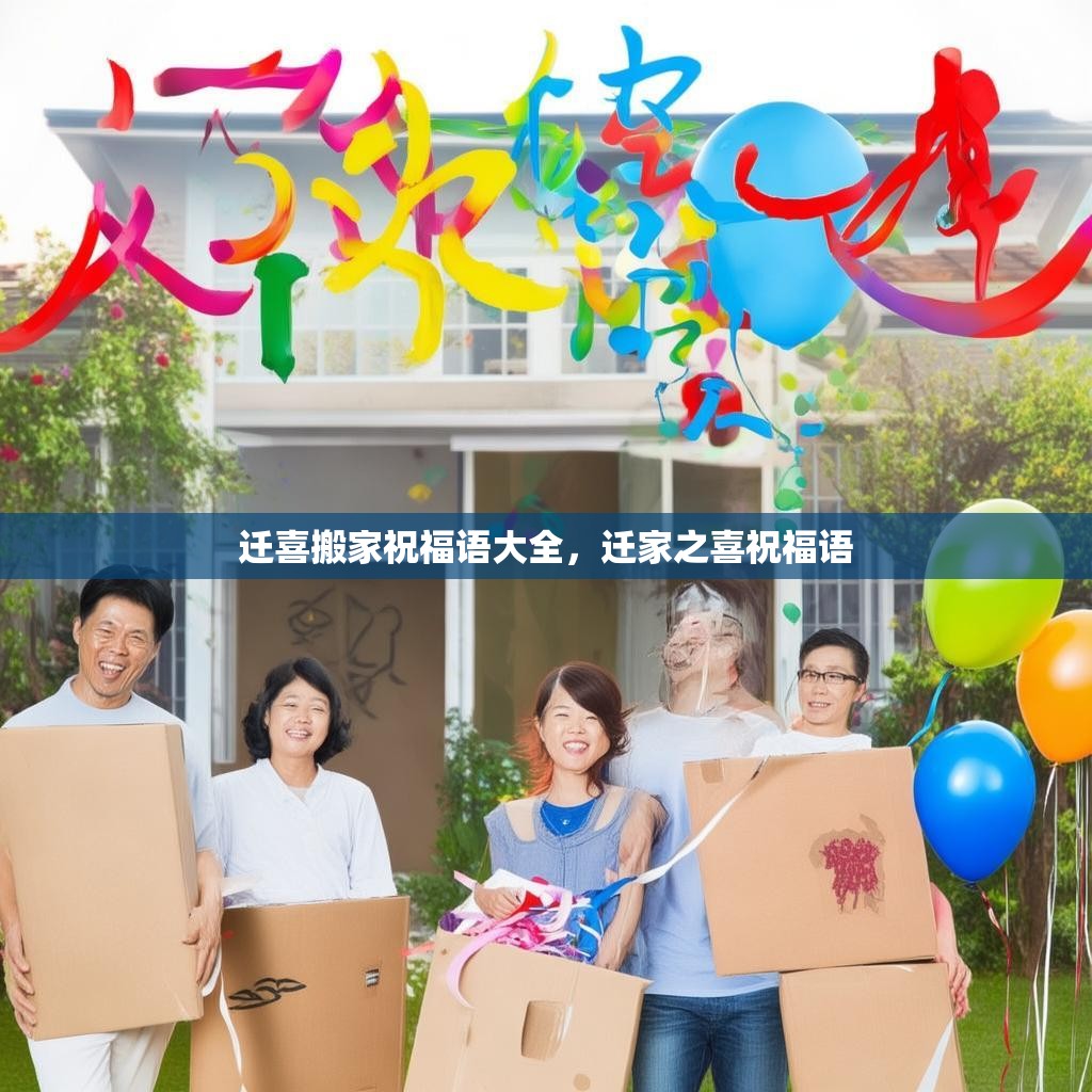 迁喜搬家祝福语大全，迁家之喜祝福语