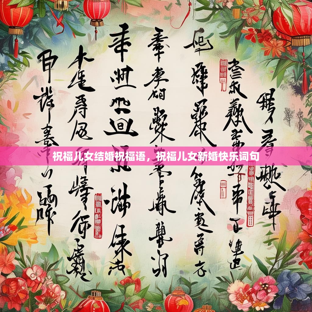 祝福儿女结婚祝福语，祝福儿女新婚快乐词句