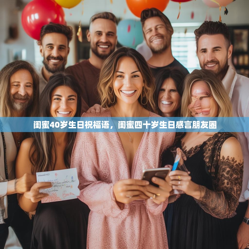 闺蜜40岁生日祝福语，闺蜜四十岁生日感言朋友圈