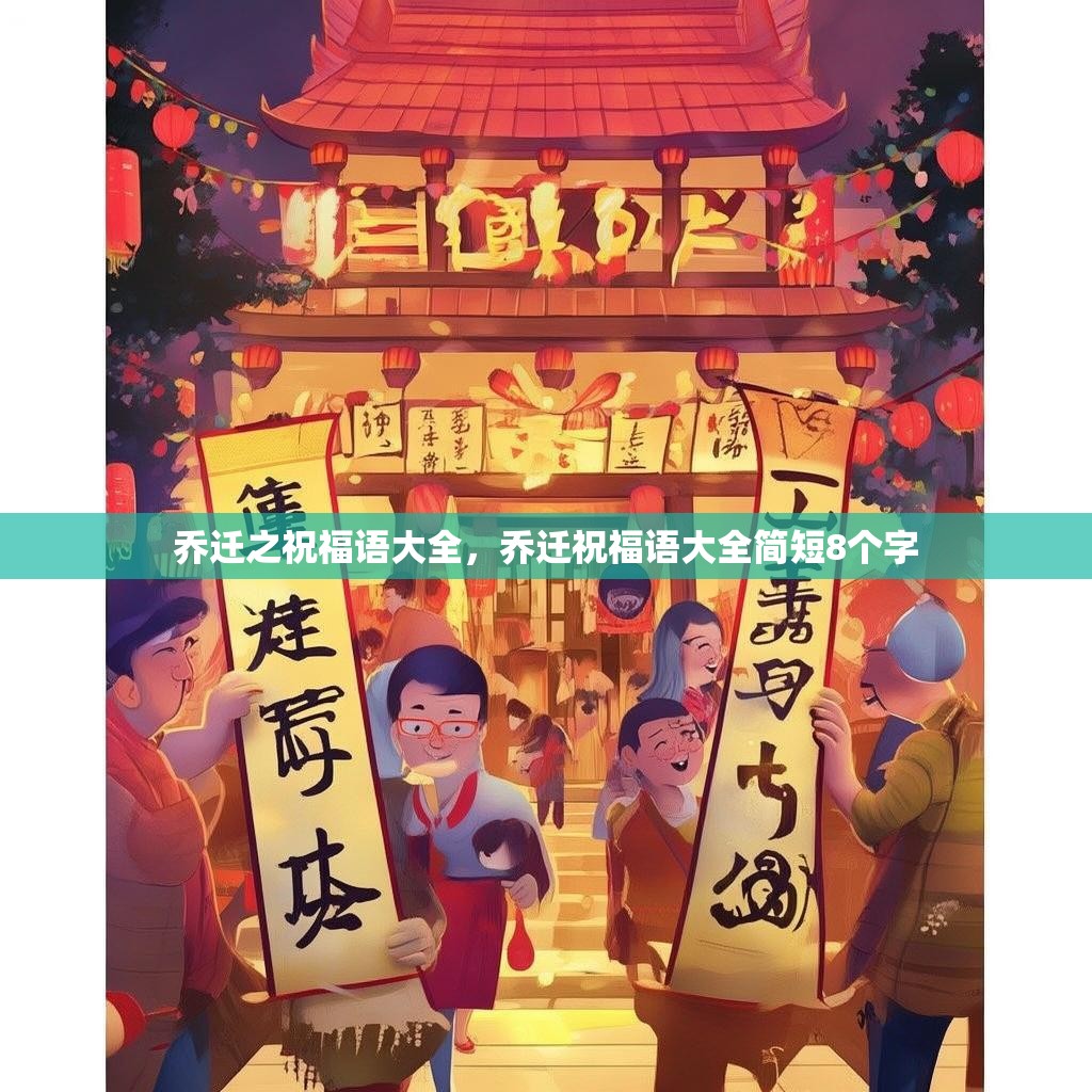 乔迁之祝福语大全，乔迁祝福语大全简短8个字