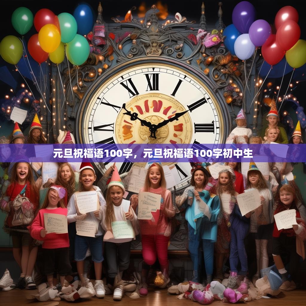 元旦祝福语100字，元旦祝福语100字初中生
