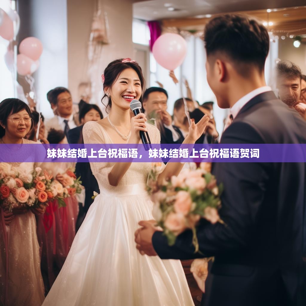 妹妹结婚上台祝福语，妹妹结婚上台祝福语贺词