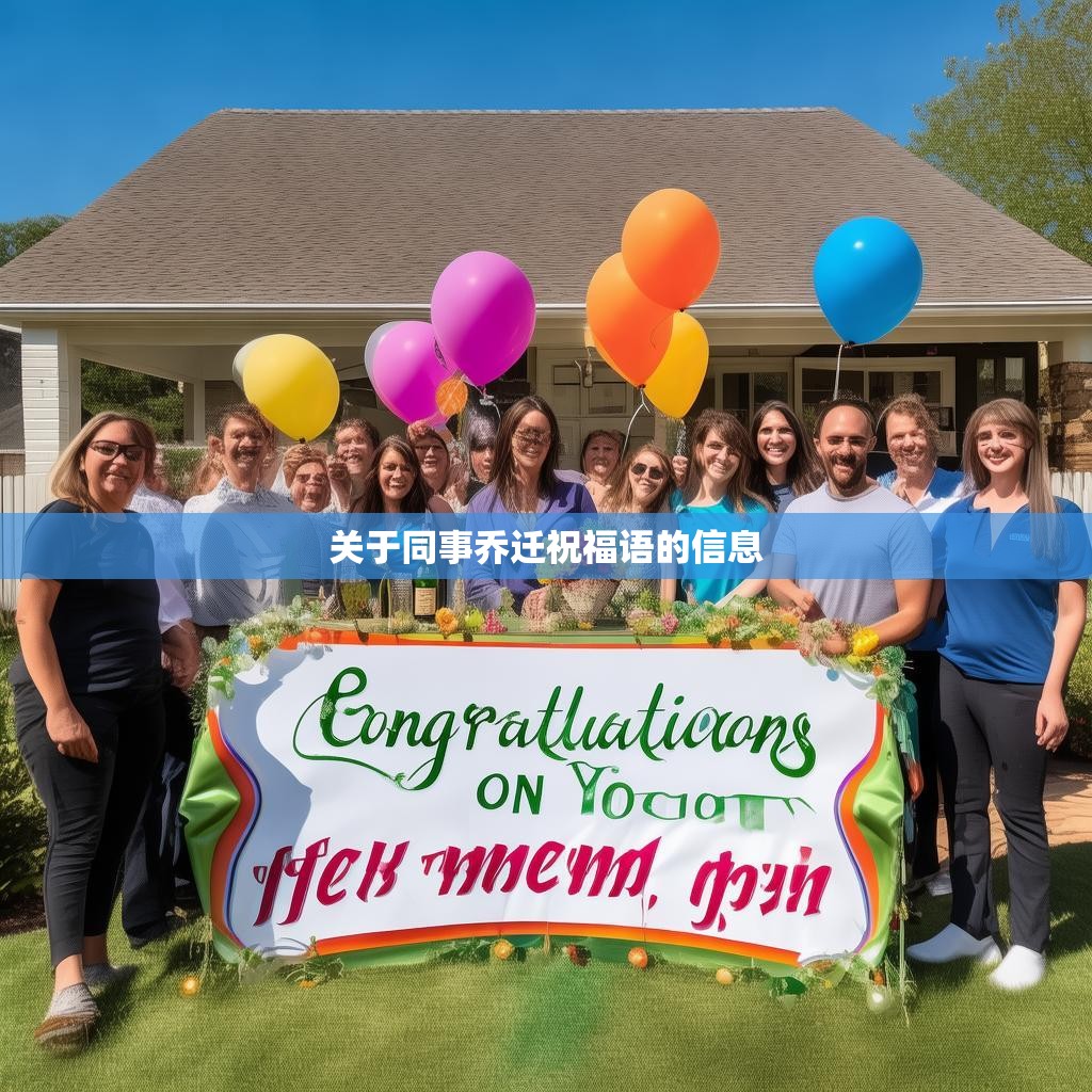 关于同事乔迁祝福语的信息