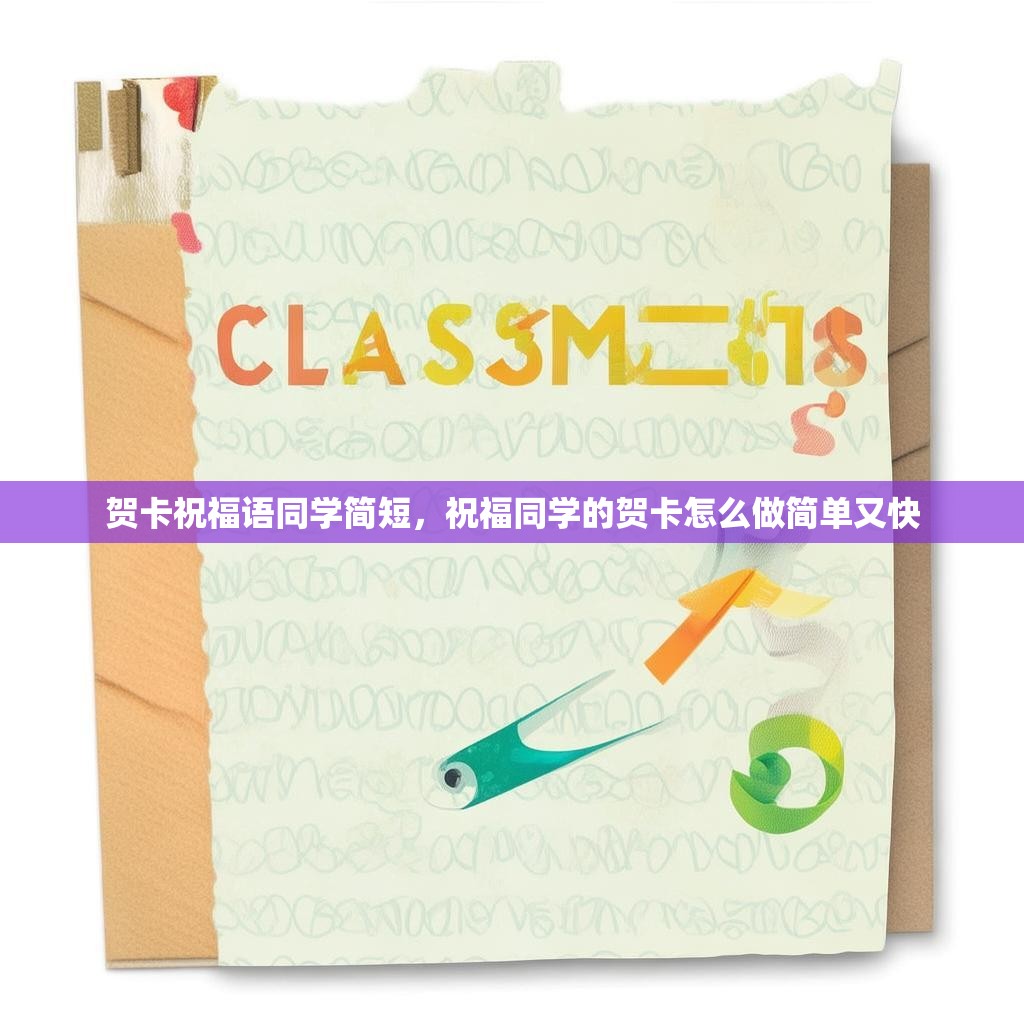 贺卡祝福语同学简短，祝福同学的贺卡怎么做简单又快