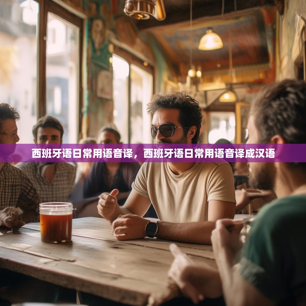 西班牙语日常用语音译，西班牙语日常用语音译成汉语