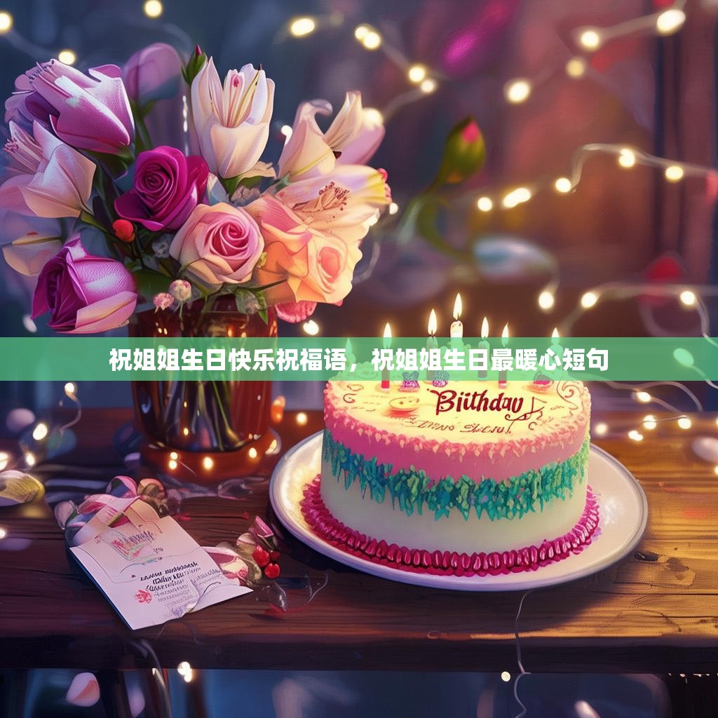 祝姐姐生日快乐祝福语，祝姐姐生日最暖心短句