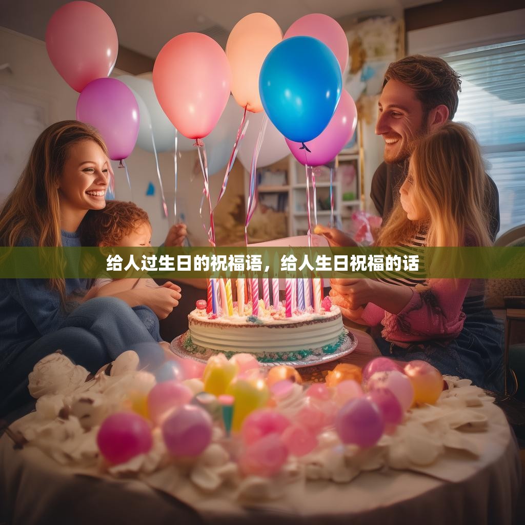 给人过生日的祝福语，给人生日祝福的话