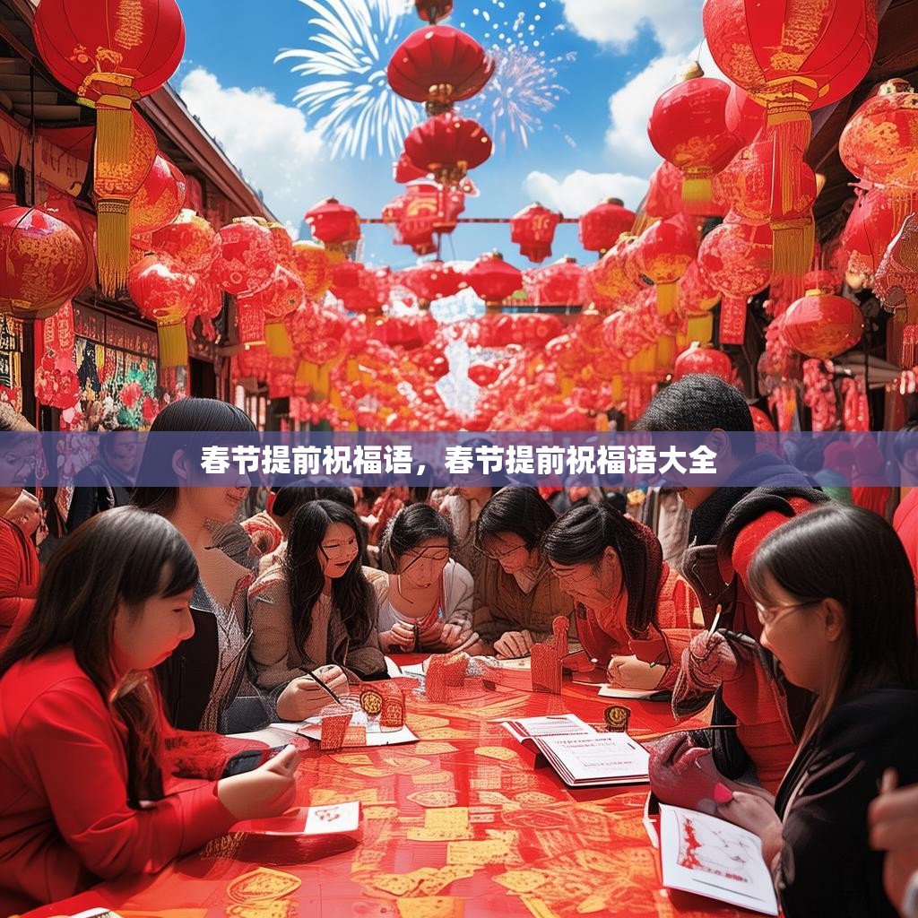 春节提前祝福语，春节提前祝福语大全