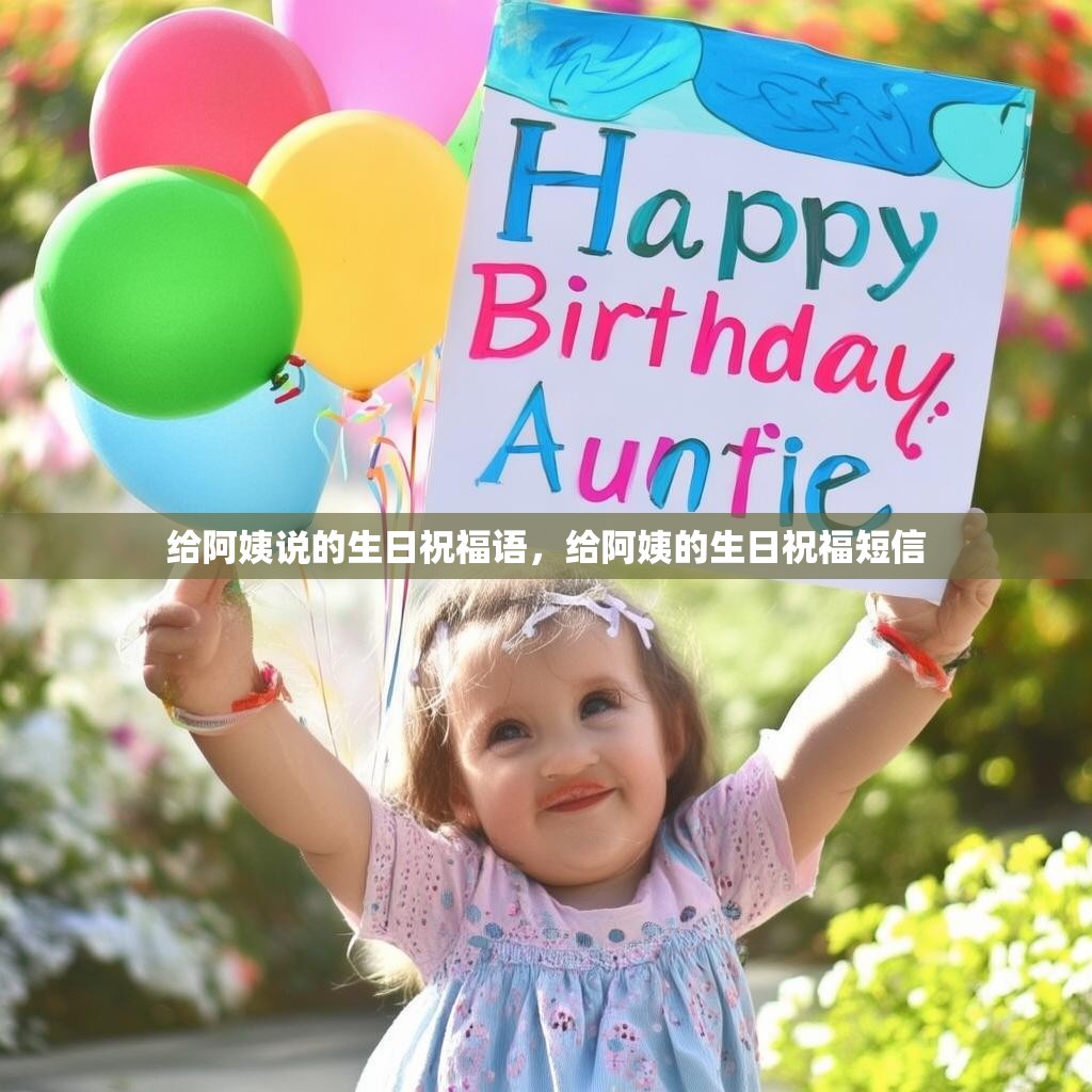 给阿姨说的生日祝福语，给阿姨的生日祝福短信