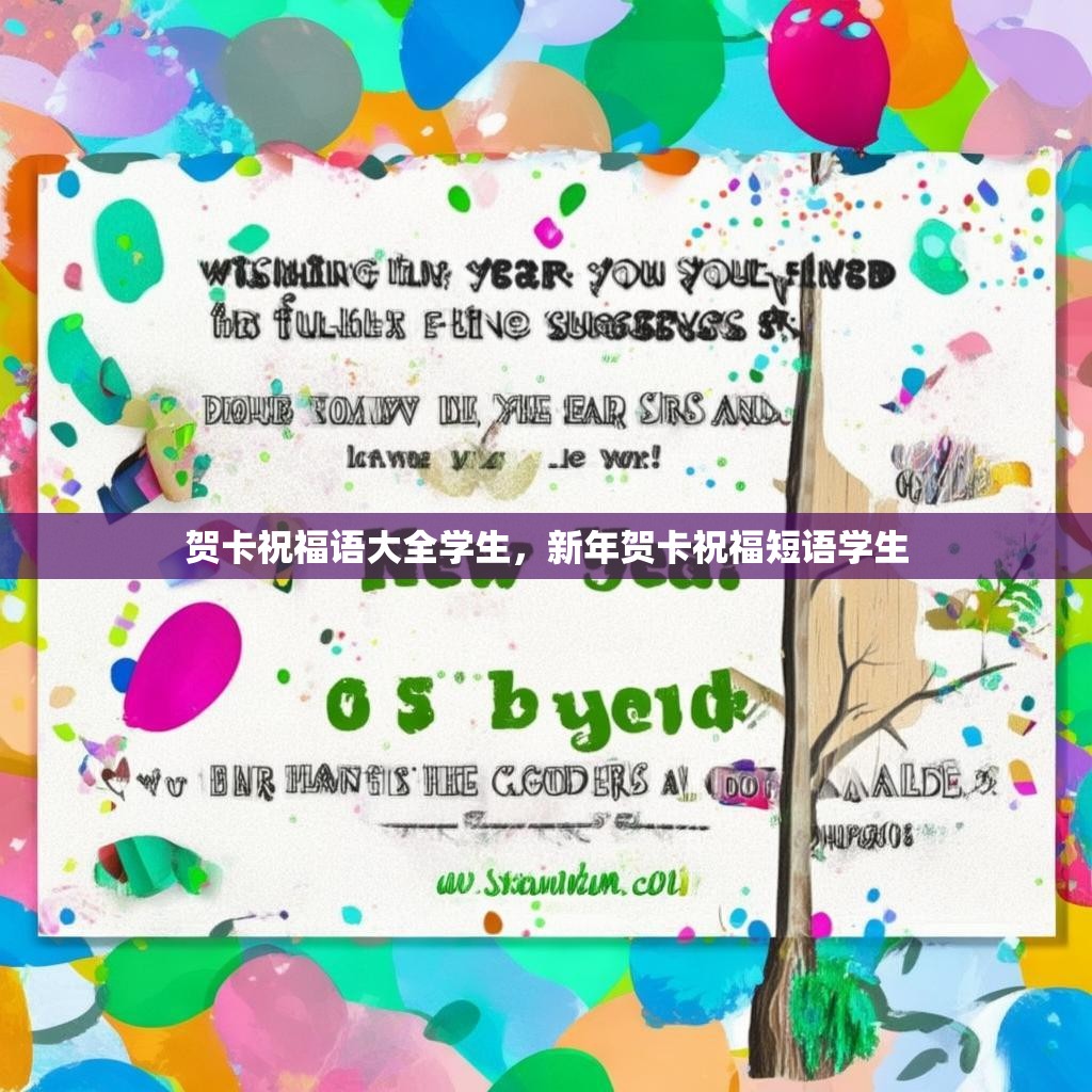 贺卡祝福语大全学生，新年贺卡祝福短语学生