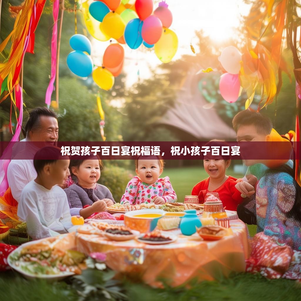 祝贺孩子百日宴祝福语，祝小孩子百日宴