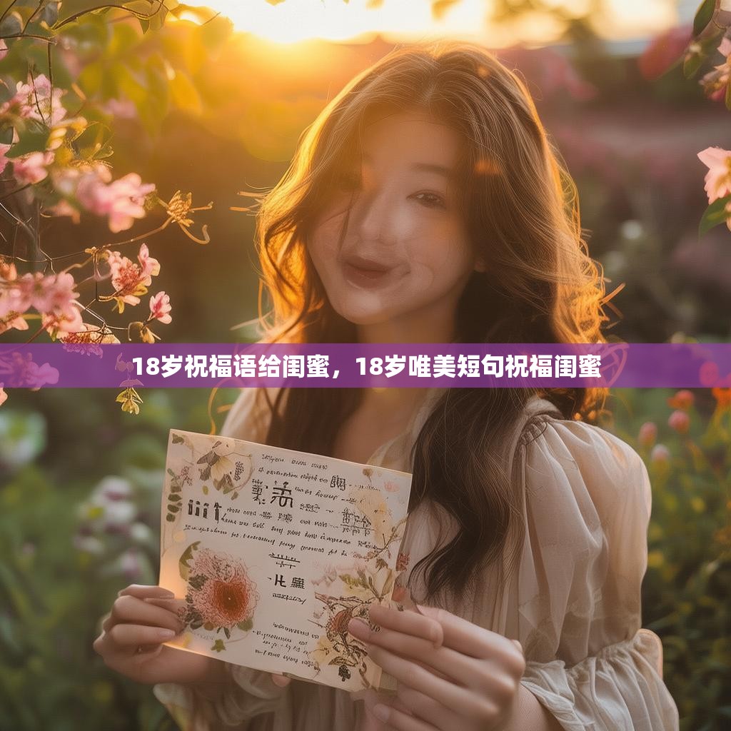 18岁祝福语给闺蜜,18岁唯美短句祝福闺蜜