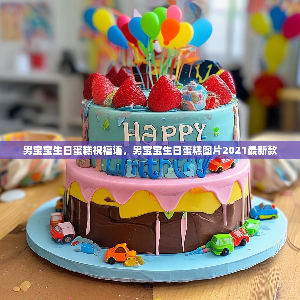 男宝宝生日蛋糕祝福语，男宝宝生日蛋糕图片2021最新款