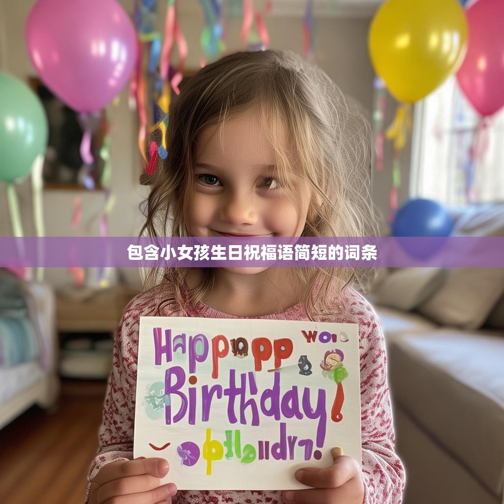 包含小女孩生日祝福语简短的词条