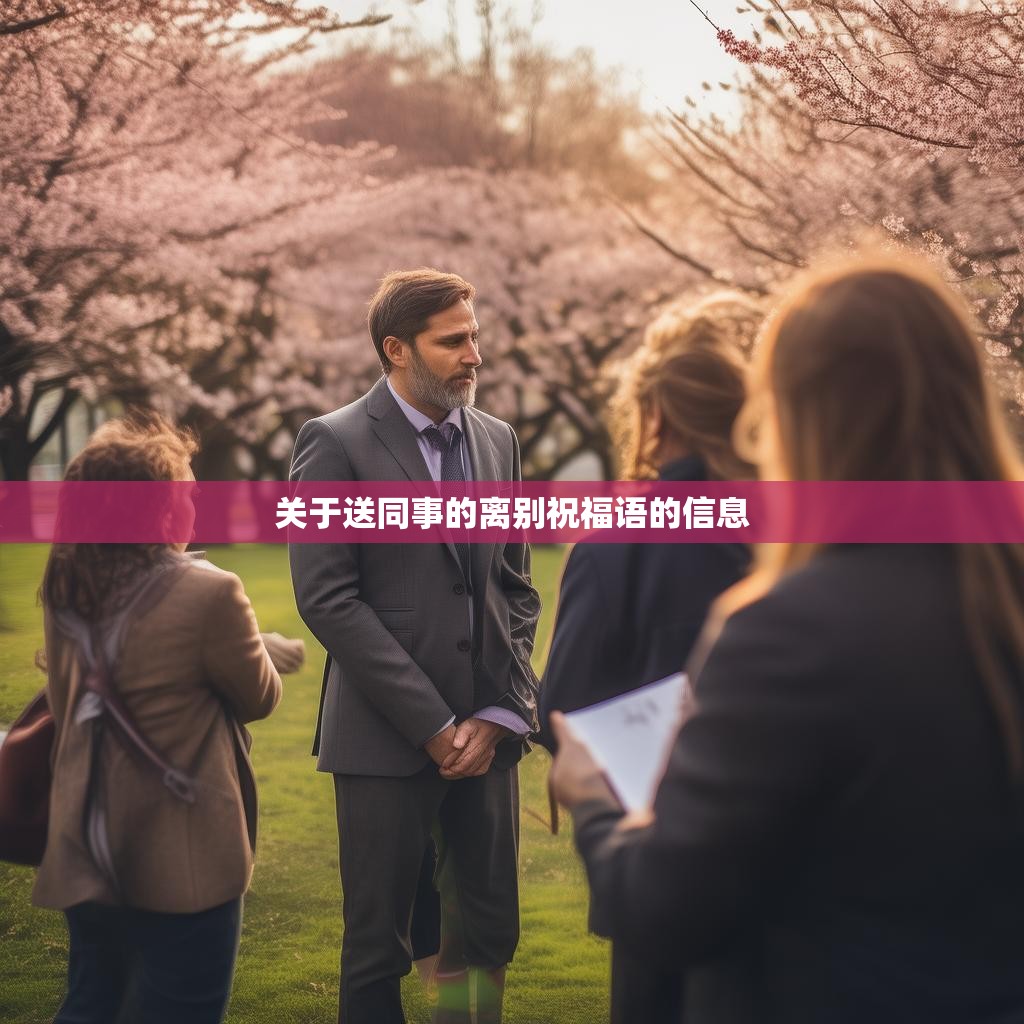 关于送同事的离别祝福语的信息