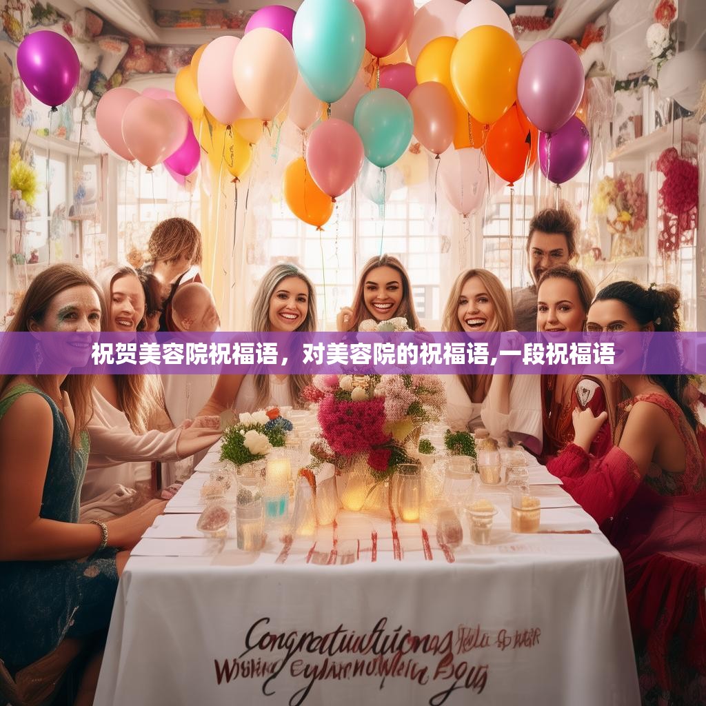 祝贺美容院祝福语,对美容院的祝福语,一段祝福语