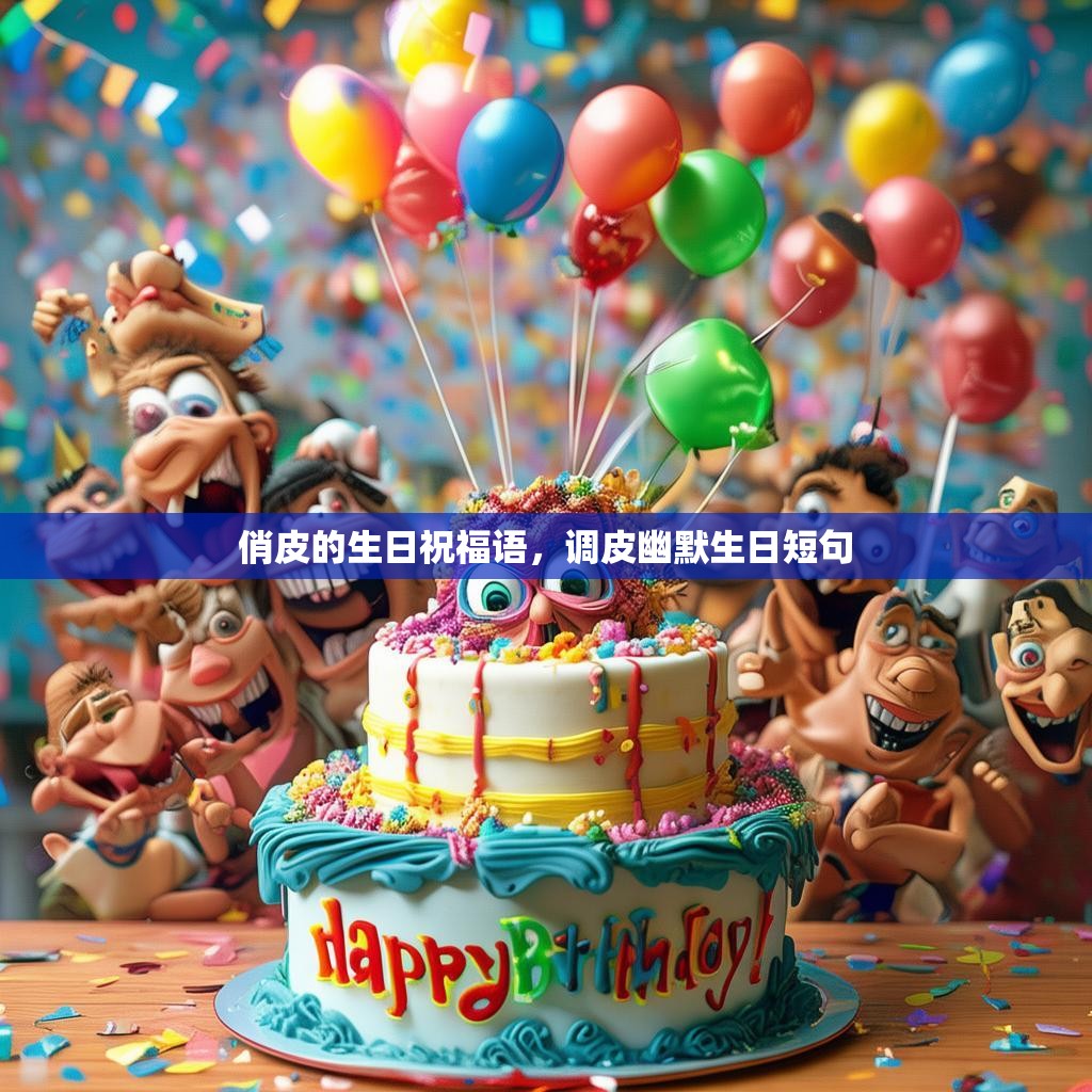 俏皮的生日祝福语,调皮幽默生日短句