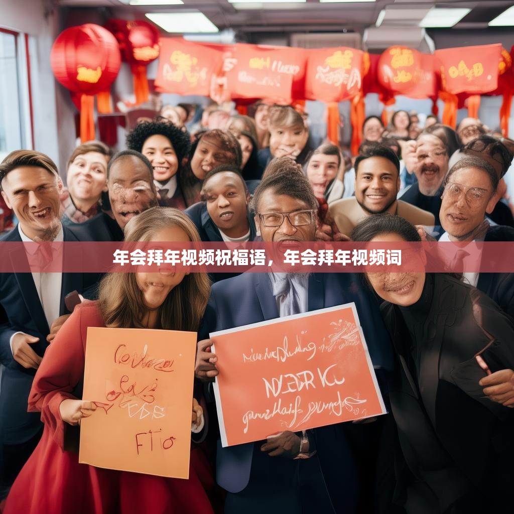 年会拜年视频祝福语，年会拜年视频词