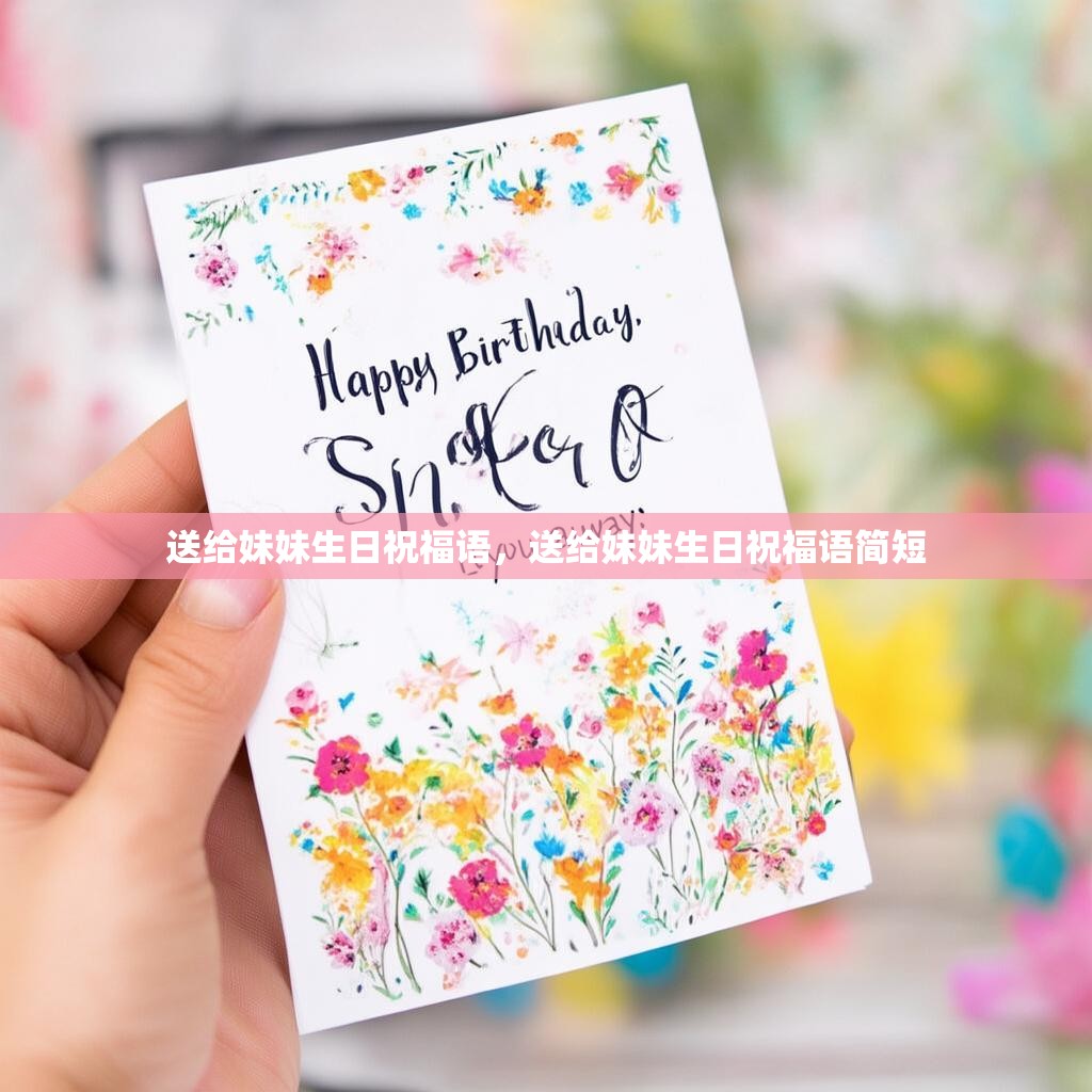 送给妹妹生日祝福语,送给妹妹生日祝福语简短