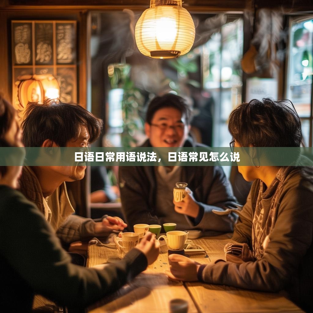 日语日常用语说法,日语常见怎么说
