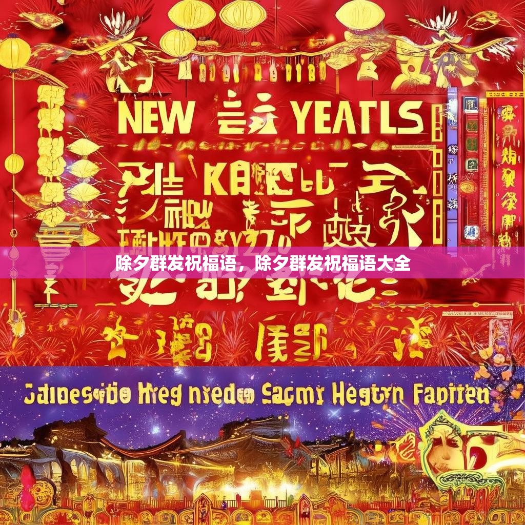除夕群发祝福语,除夕群发祝福语大全