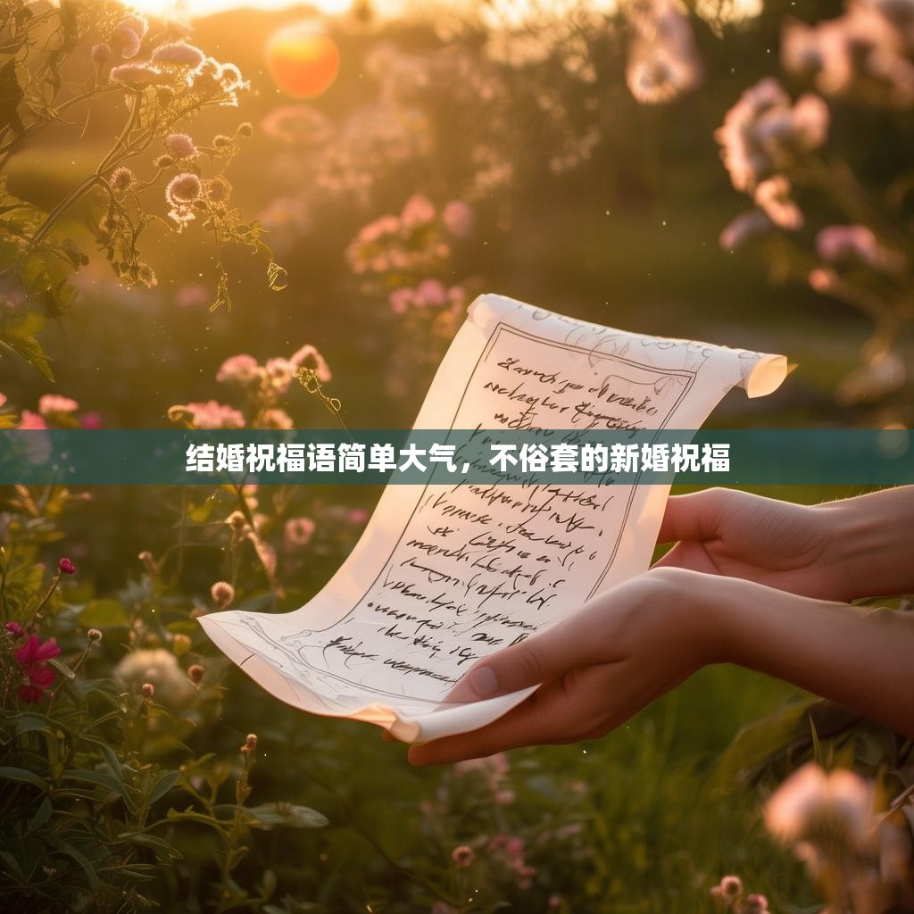 结婚祝福语简单大气,不俗套的新婚祝福