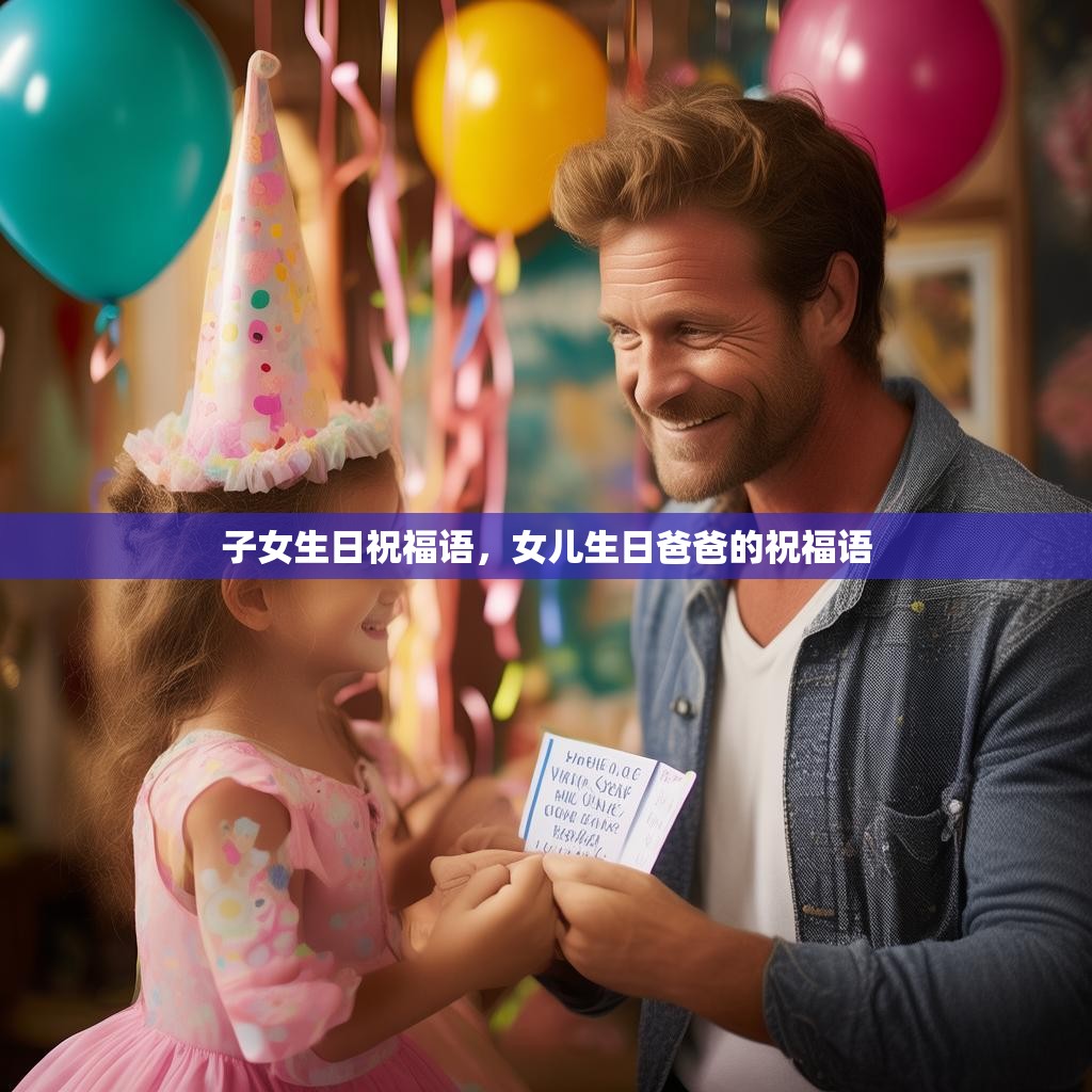 子女生日祝福语,女儿生日爸爸的祝福语