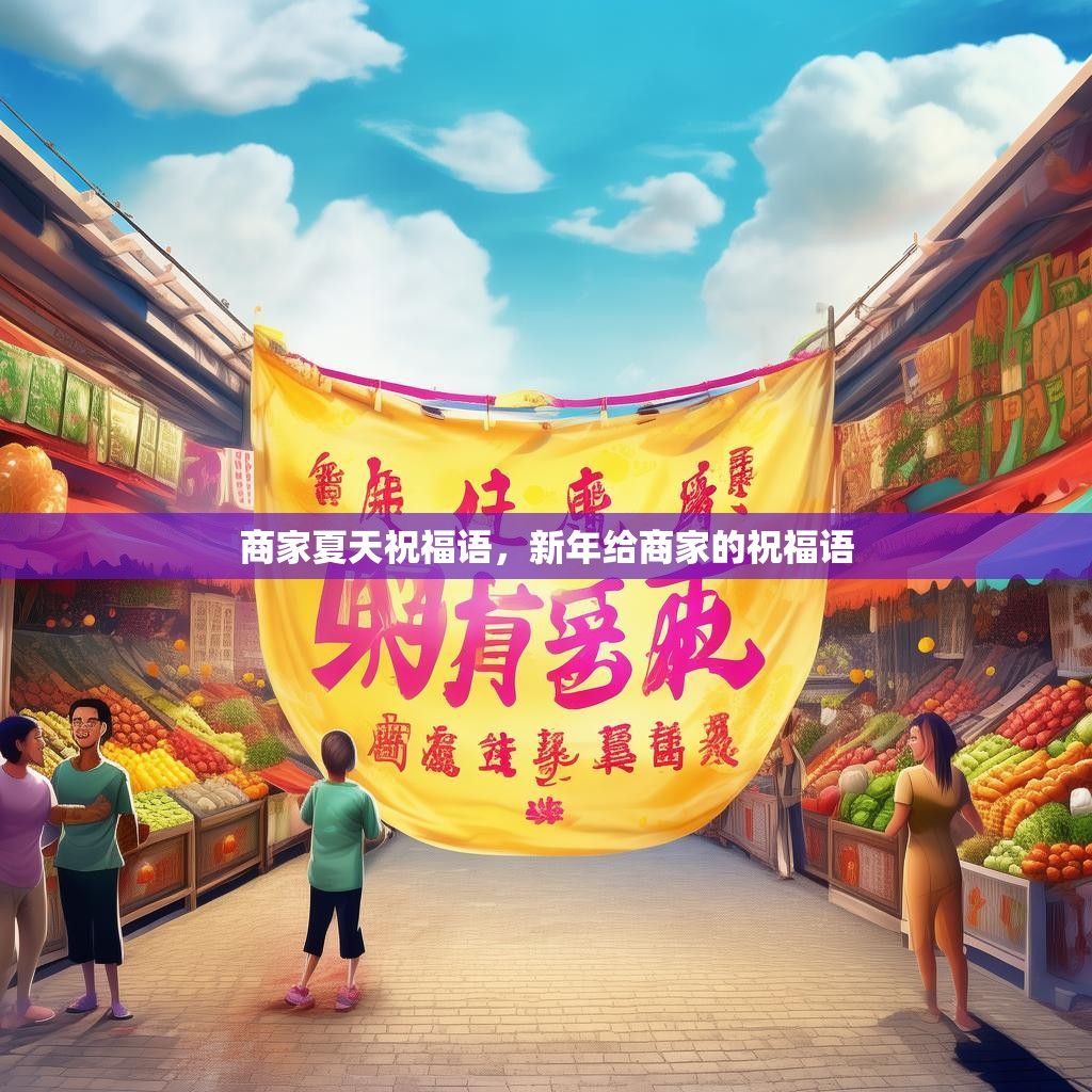 商家夏天祝福语,新年给商家的祝福语