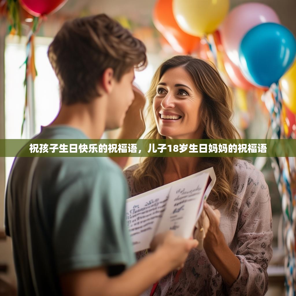 祝孩子生日快乐的祝福语,儿子18岁生日妈妈的祝福语