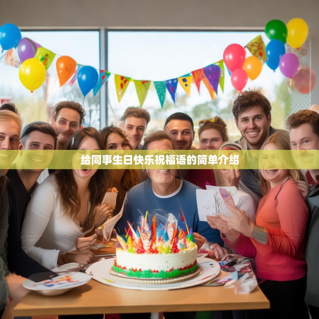 给同事生日快乐祝福语的简单介绍