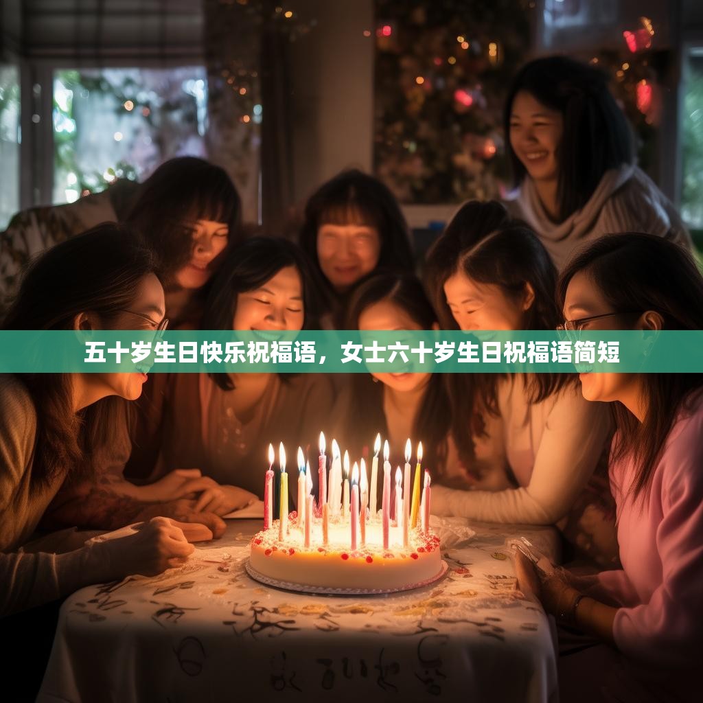 五十岁生日快乐祝福语,女士六十岁生日祝福语简短