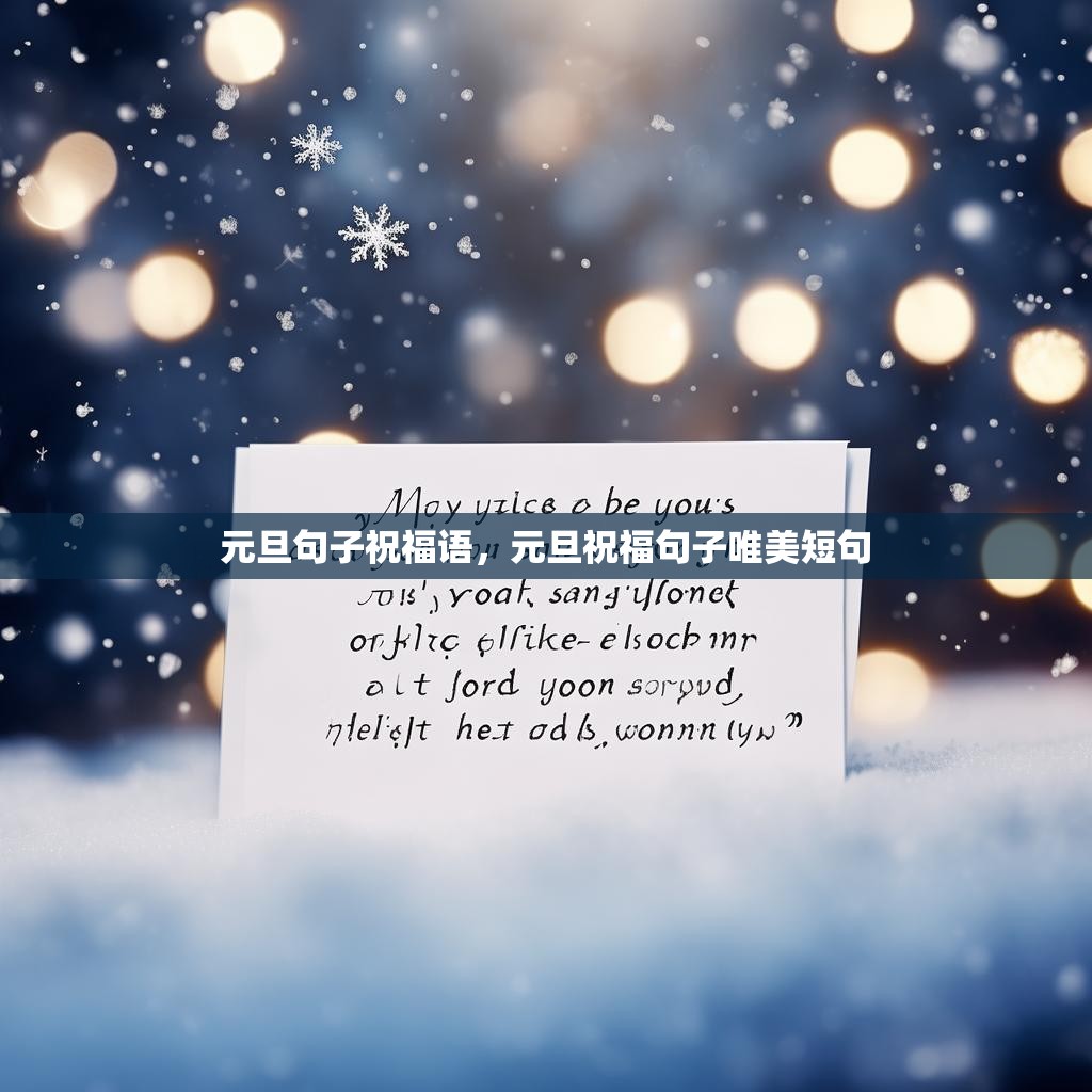 元旦句子祝福语,元旦祝福句子唯美短句