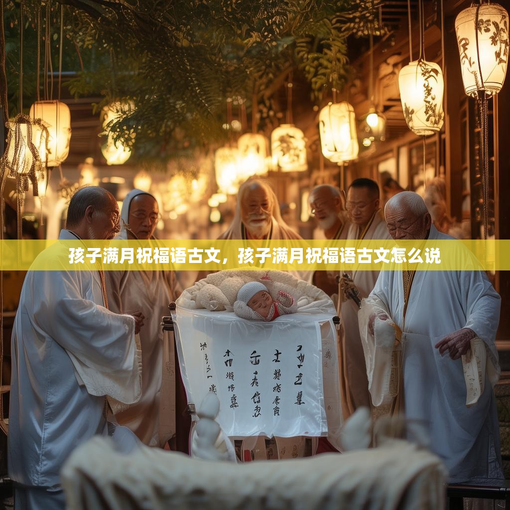 孩子满月祝福语古文,孩子满月祝福语古文怎么说