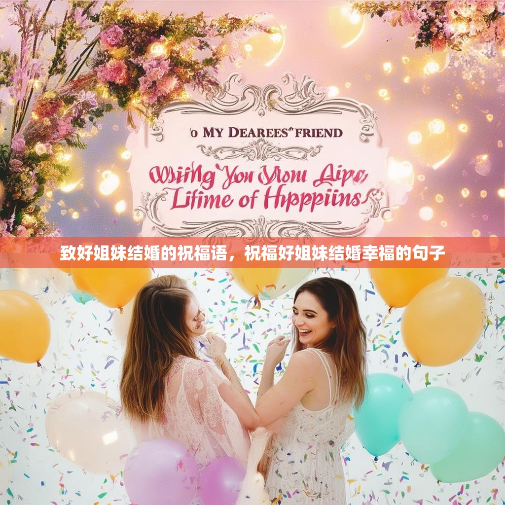 致好姐妹结婚的祝福语,祝福好姐妹结婚幸福的句子
