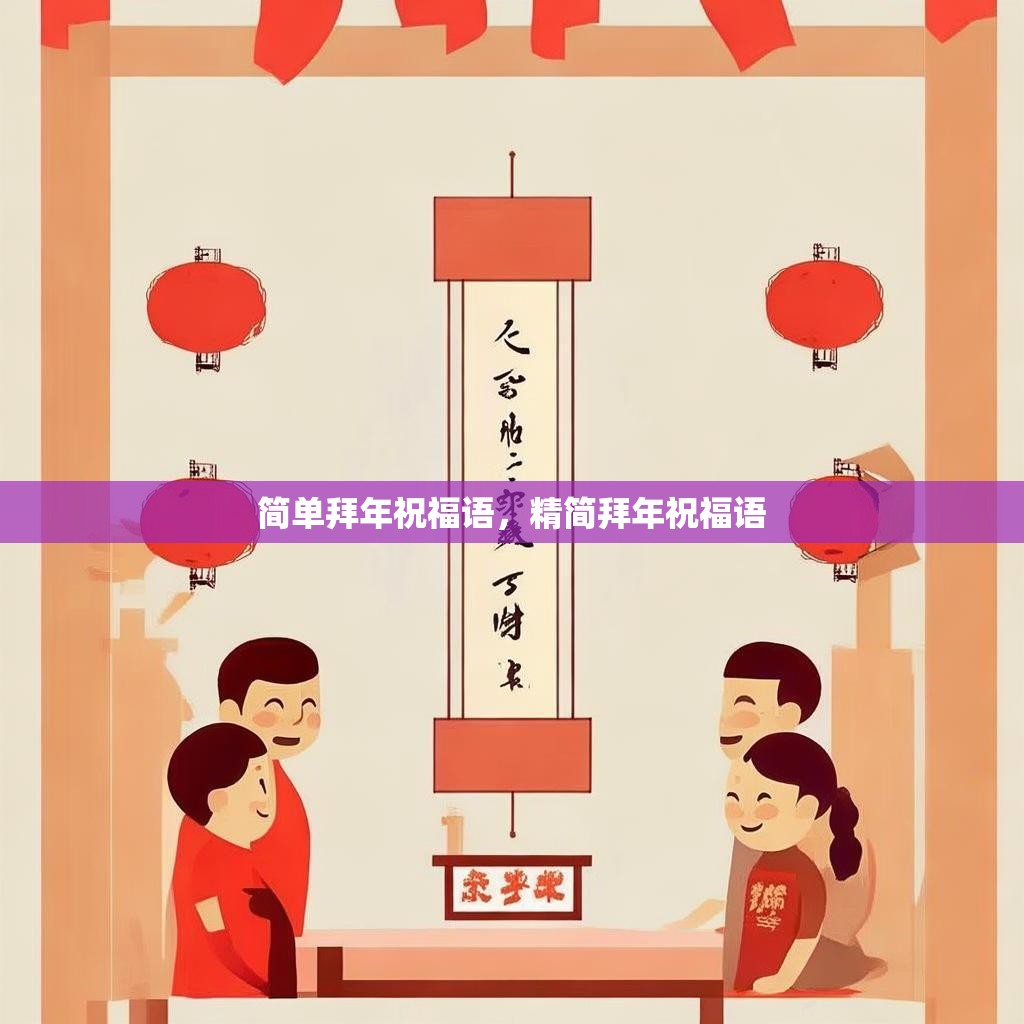 简单拜年祝福语,精简拜年祝福语