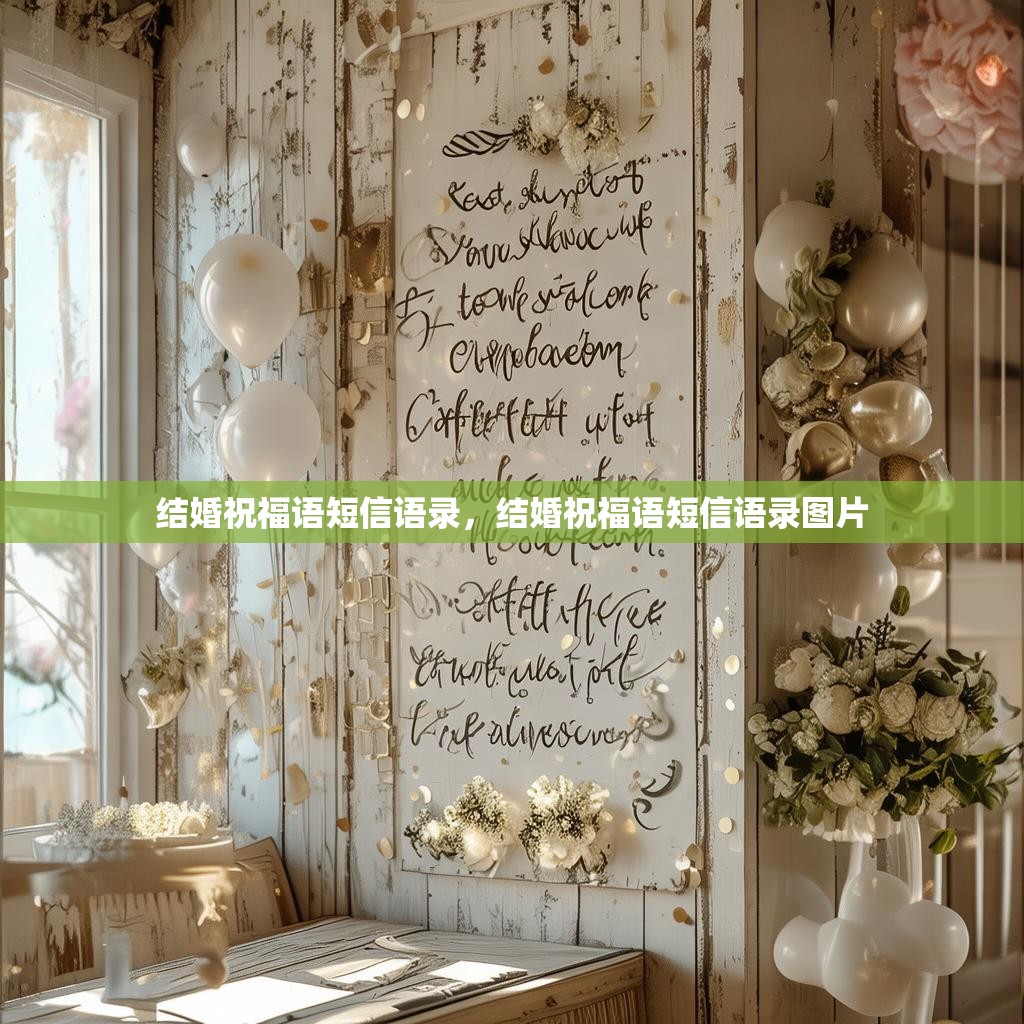 结婚祝福语短信语录，结婚祝福语短信语录图片