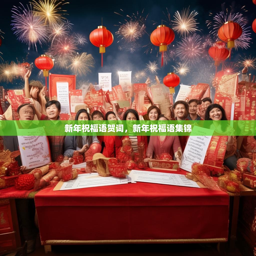 新年祝福语贺词,新年祝福语集锦