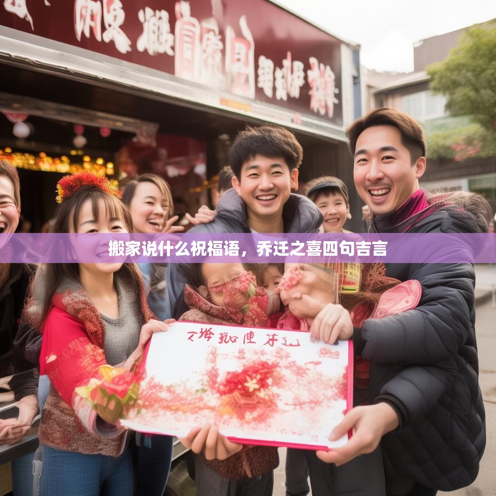 搬家说什么祝福语,乔迁之喜四句吉言