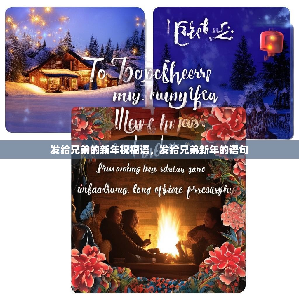 发给兄弟的新年祝福语,发给兄弟新年的语句