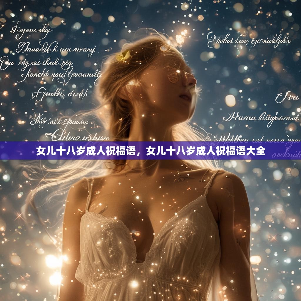 女儿十八岁成人祝福语,女儿十八岁成人祝福语大全