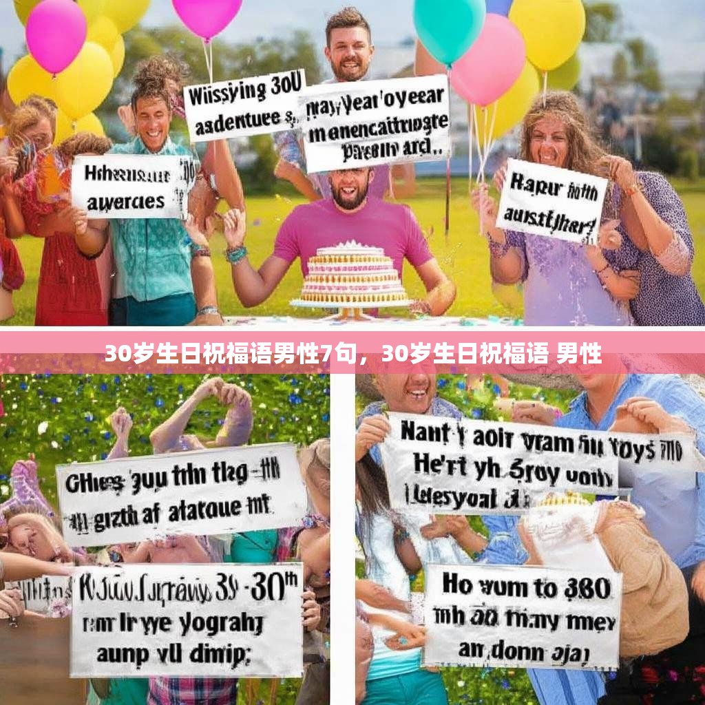30岁生日祝福语男性7句,30岁生日祝福语 男性