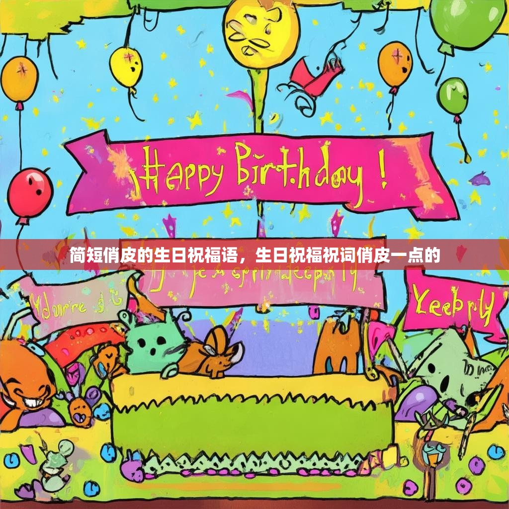简短俏皮的生日祝福语,生日祝福祝词俏皮一点的