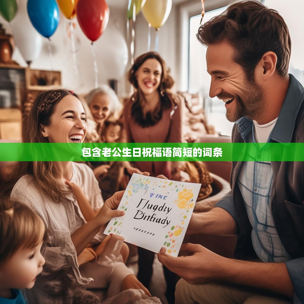 包含老公生日祝福语简短的词条