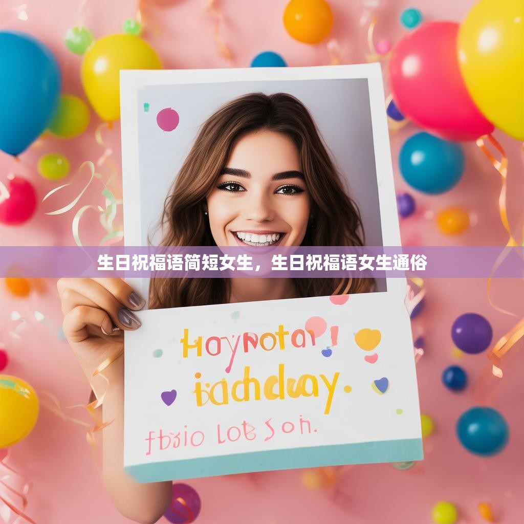 生日祝福语简短女生,生日祝福语女生通俗