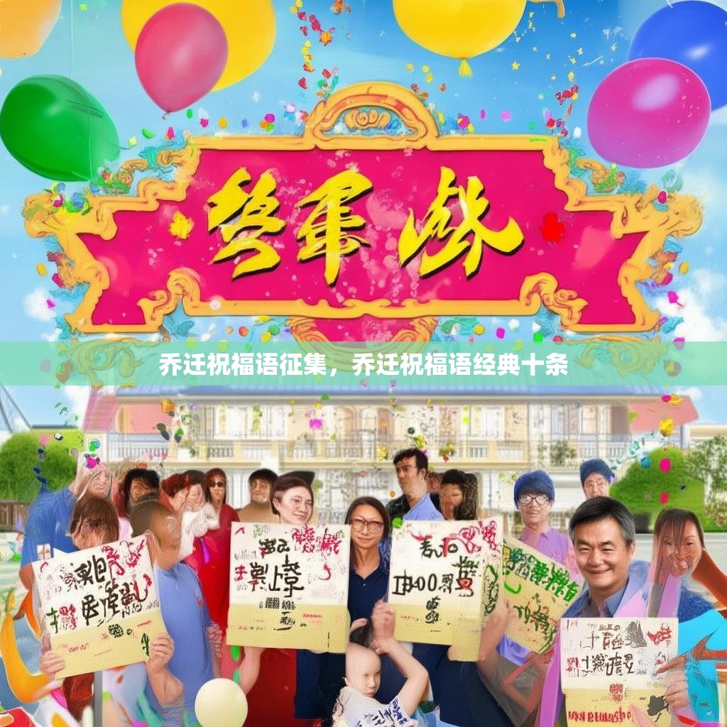 乔迁祝福语征集,乔迁祝福语经典十条