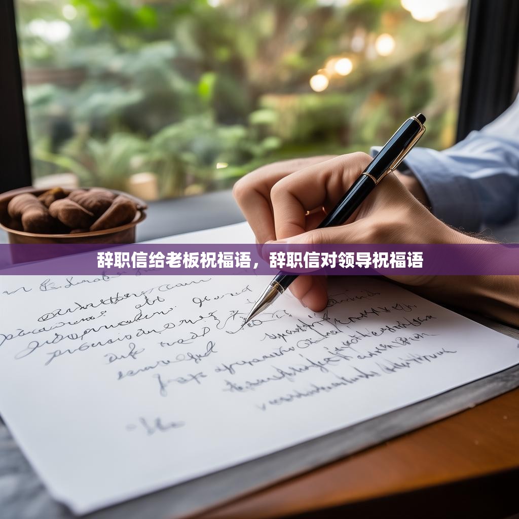 辞职信给老板祝福语,辞职信对领导祝福语