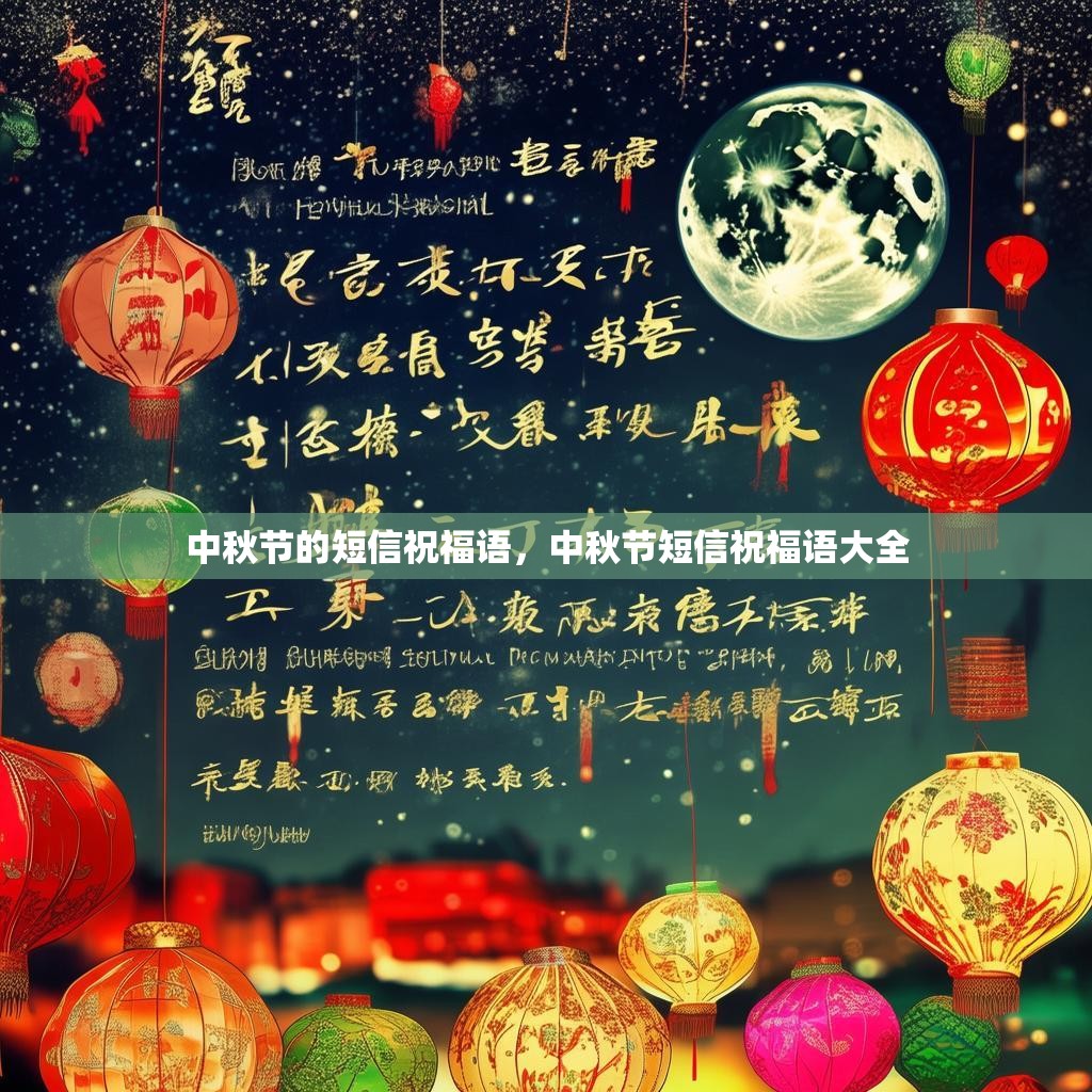 中秋节的短信祝福语,中秋节短信祝福语大全
